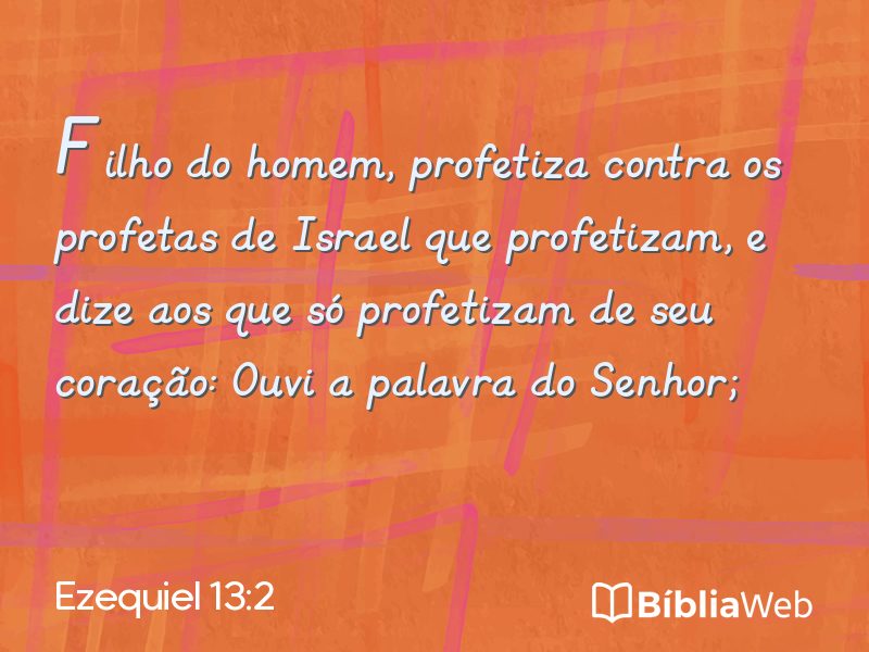 Ezequiel 13:2 em imagem para compartilhar