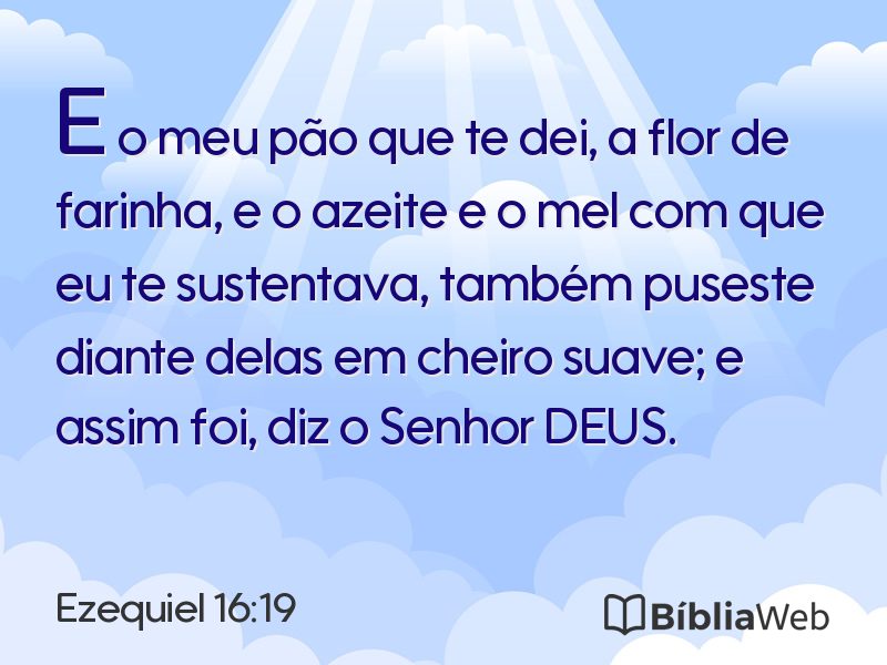 Ezequiel 16:19 em imagem para compartilhar