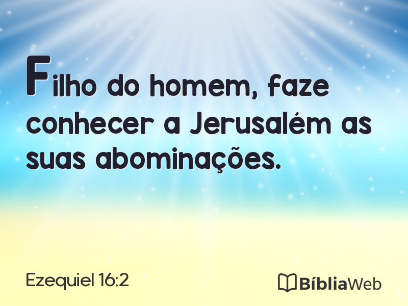 Ezequiel 16:2 em imagem para compartilhar