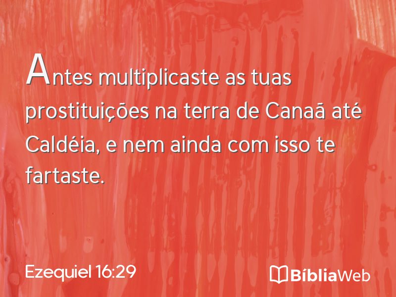 Ezequiel 16:29 em imagem para compartilhar