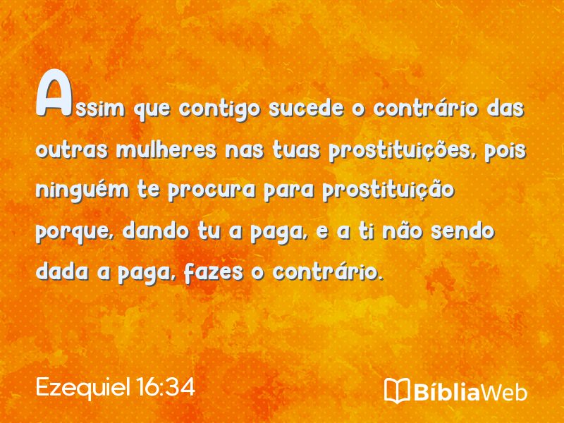 Ezequiel 16:34 em imagem para compartilhar
