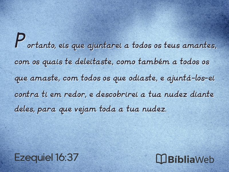 Ezequiel 16:37 em imagem para compartilhar