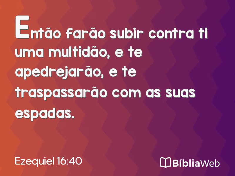 Ezequiel 16:40 em imagem para compartilhar