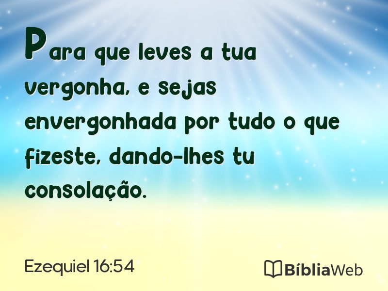 Ezequiel 16:54 em imagem para compartilhar