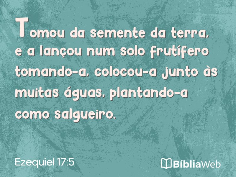 Ezequiel 17:5 em imagem para compartilhar