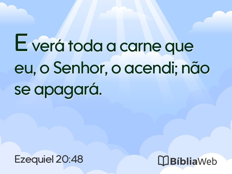 Ezequiel 20:48 em imagem para compartilhar