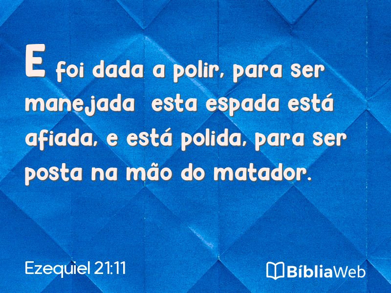 Ezequiel 21:11 em imagem para compartilhar