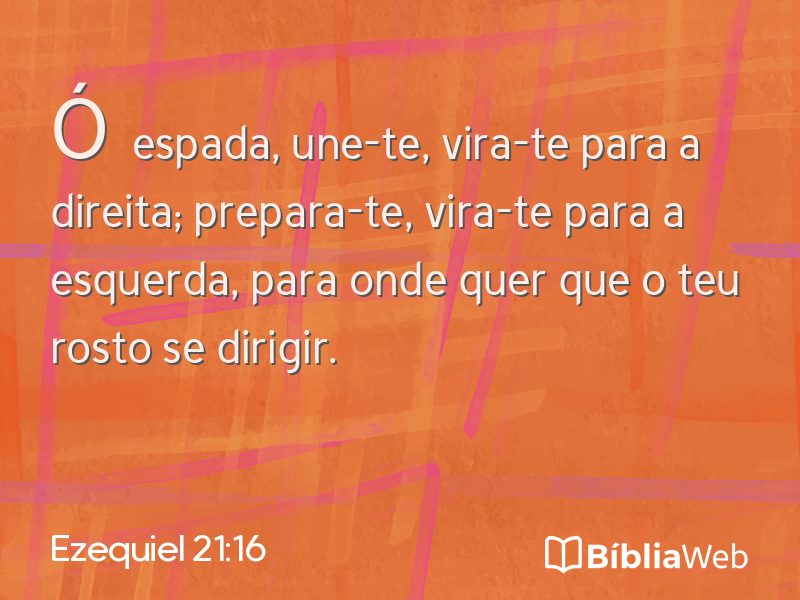 Ezequiel 21:16 em imagem para compartilhar