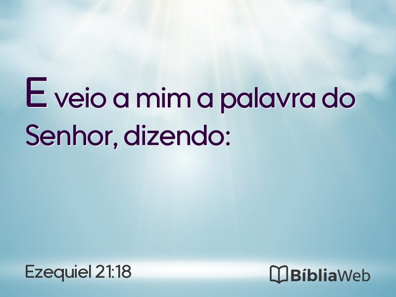 Ezequiel 21:18 em imagem para compartilhar