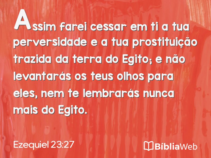 Ezequiel 23:27 em imagem para compartilhar