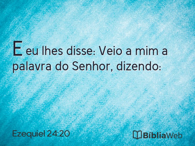 Ezequiel 24:20 em imagem para compartilhar