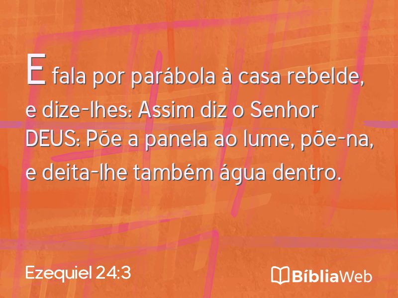 Ezequiel 24:3 em imagem para compartilhar