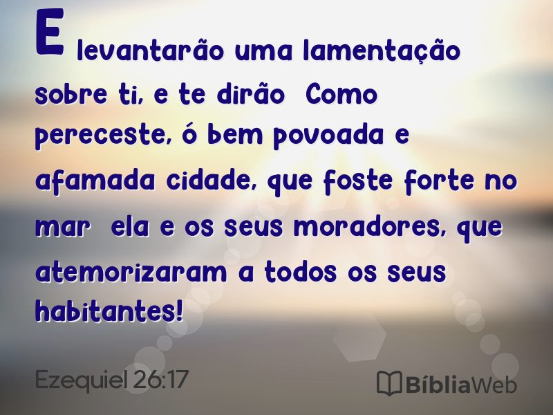 Ezequiel 26:17 em imagem para compartilhar