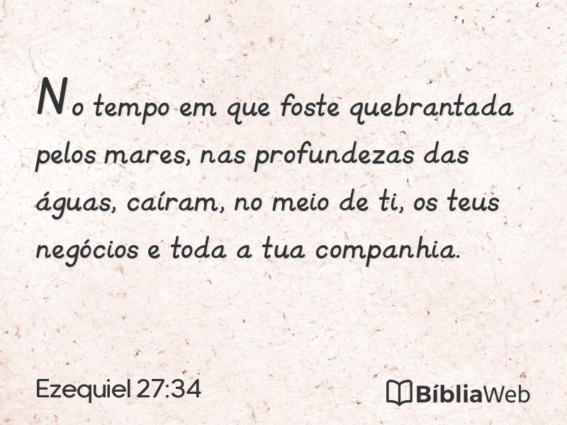 Ezequiel 27:34 em imagem para compartilhar