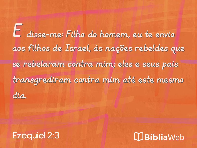 Ezequiel 2:3 em imagem para compartilhar
