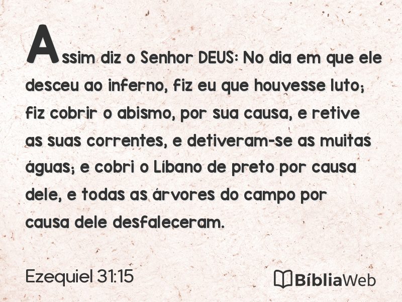 Ezequiel 31:15 em imagem para compartilhar