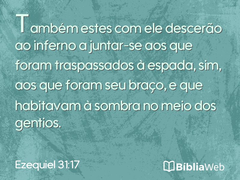 Ezequiel 31:17 em imagem para compartilhar
