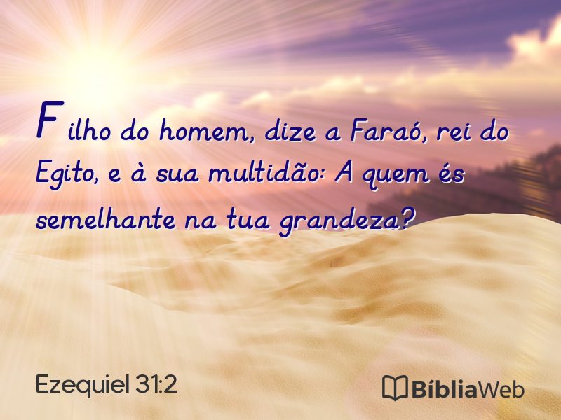 Ezequiel 31:2 em imagem para compartilhar