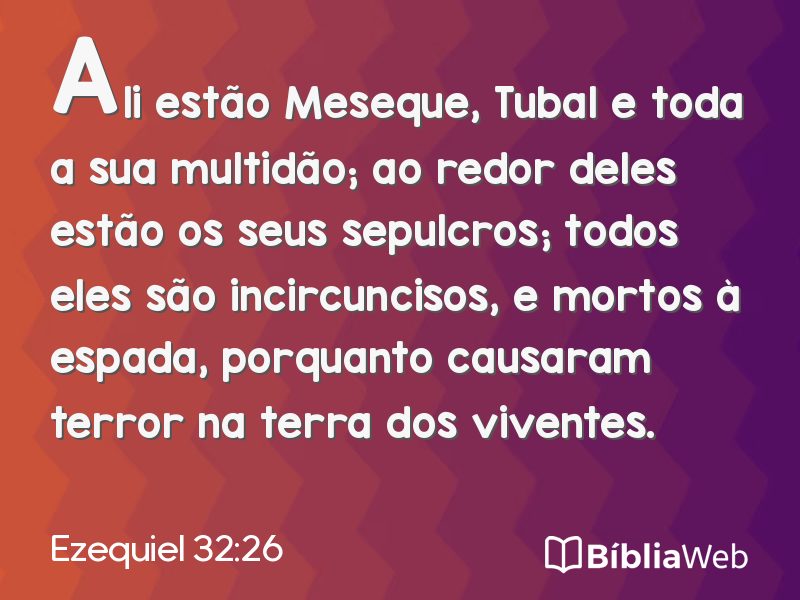 Ezequiel 32:26 em imagem para compartilhar