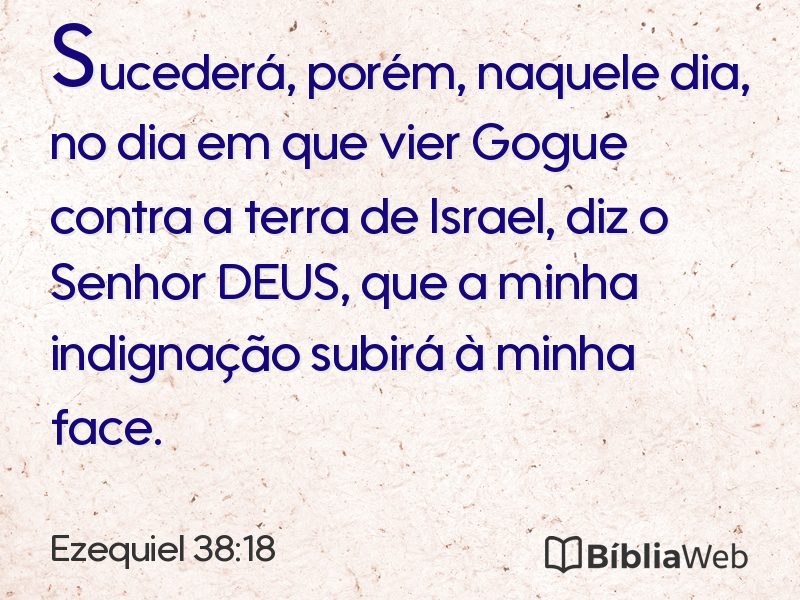 Ezequiel 38:18 em imagem para compartilhar