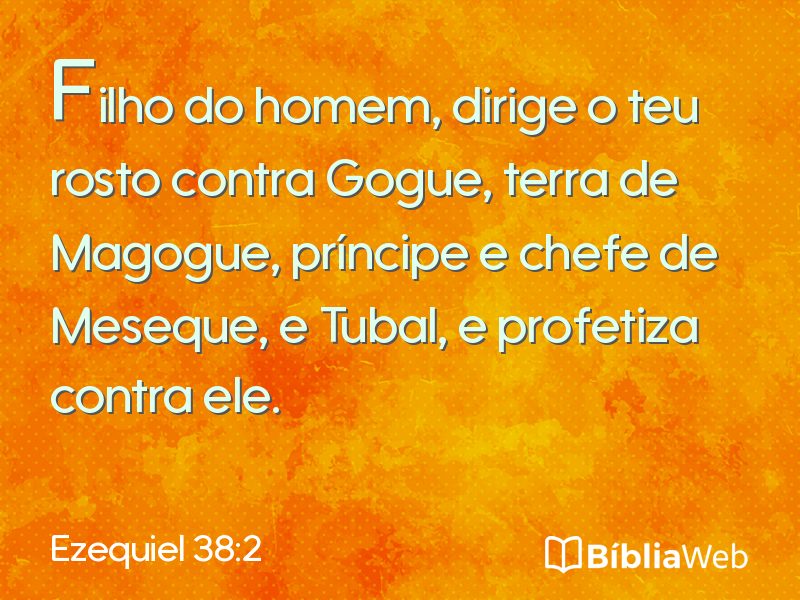 Ezequiel 38:2 em imagem para compartilhar