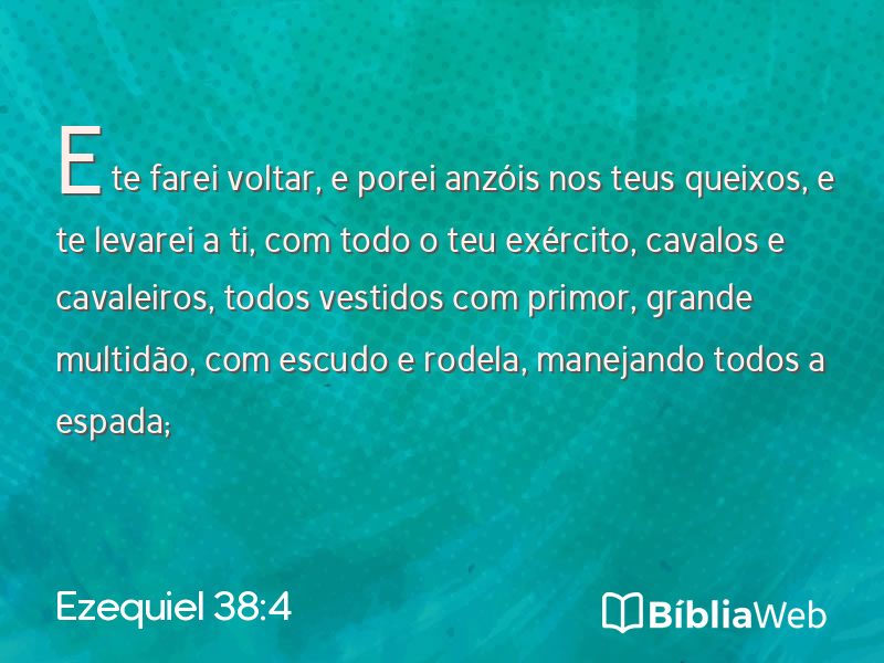 Ezequiel 38:4 em imagem para compartilhar