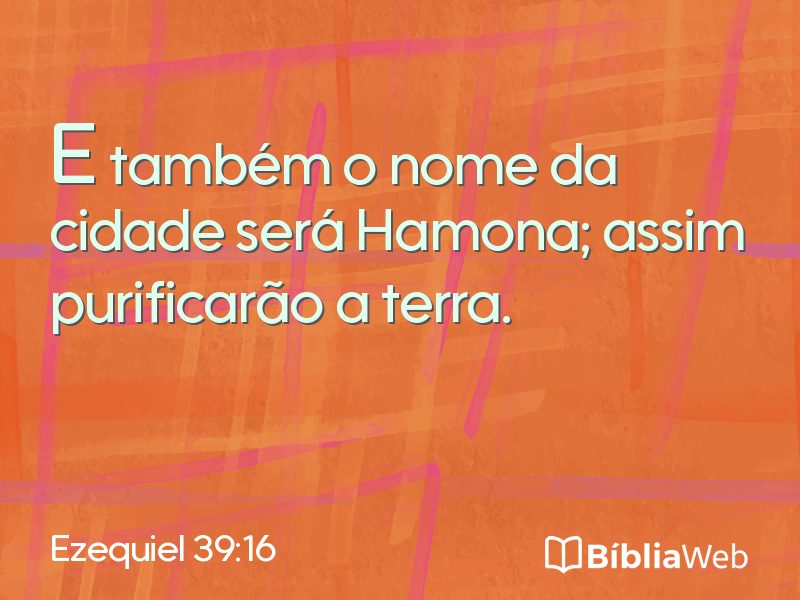 Ezequiel 39:16 em imagem para compartilhar