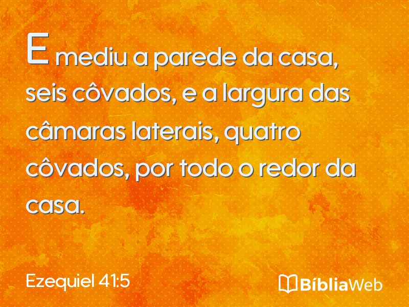 Ezequiel 41:5 em imagem para compartilhar