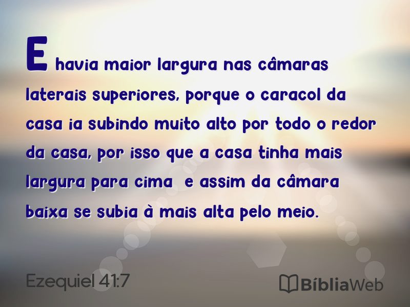 Ezequiel 41:7 em imagem para compartilhar