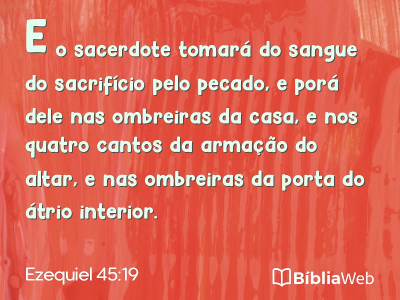 Ezequiel 45:19 em imagem para compartilhar