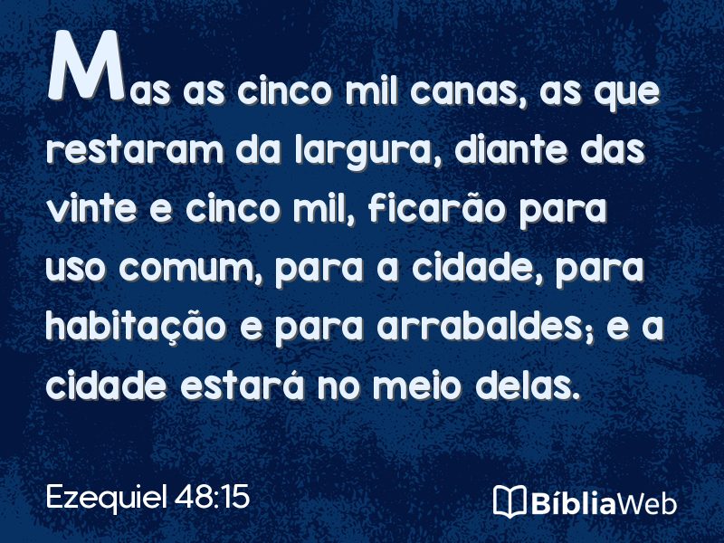 Ezequiel 48:15 em imagem para compartilhar