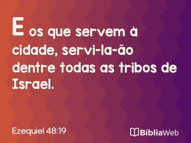 Ezequiel 48:19 em imagem para compartilhar