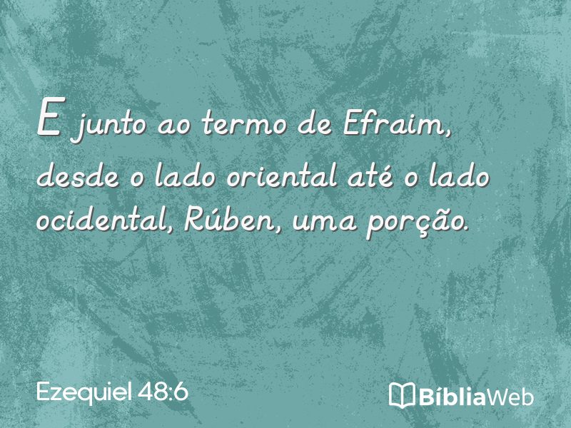 Ezequiel 48:6 em imagem para compartilhar