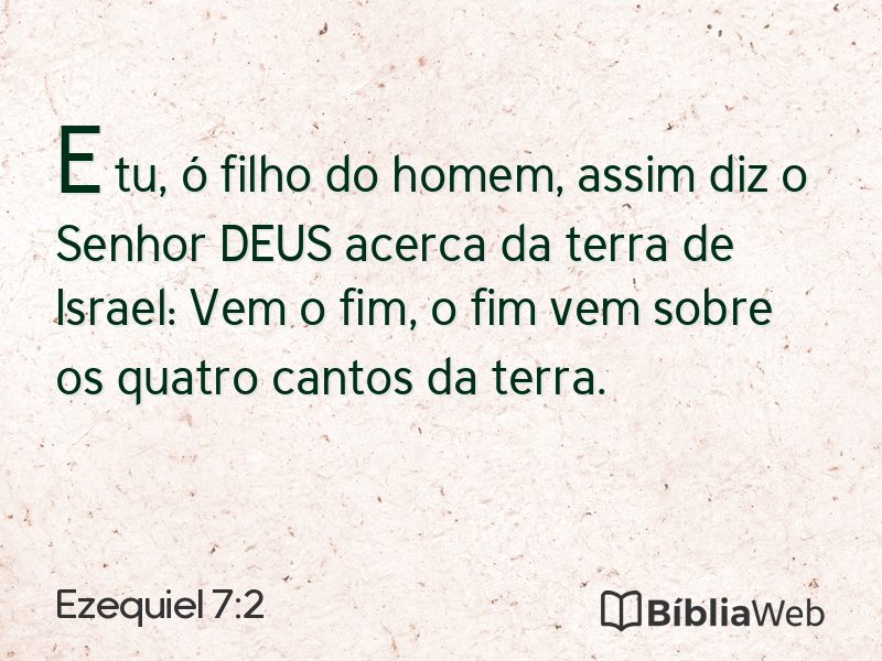Ezequiel 7:2 em imagem para compartilhar