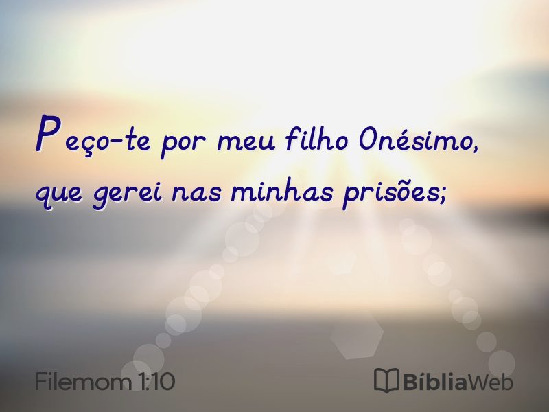 Filemom 1:10 em imagem para compartilhar