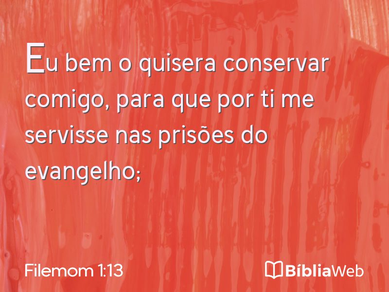 Filemom 1:13 em imagem para compartilhar