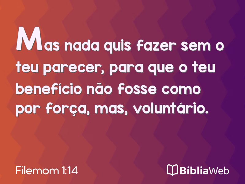 Filemom 1:14 em imagem para compartilhar