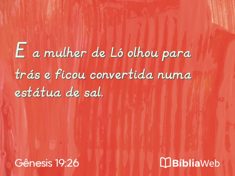 Gênesis 19:26 em imagem para compartilhar