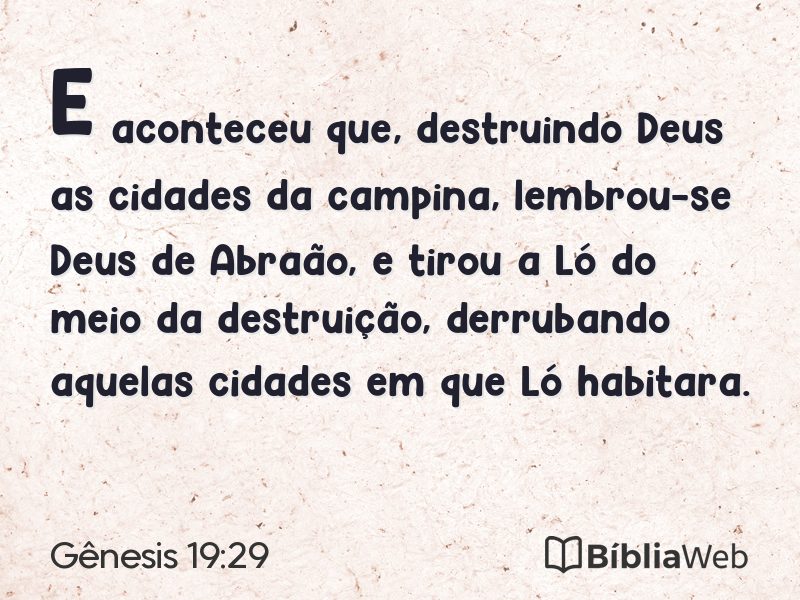 Gênesis 19:29 em imagem para compartilhar
