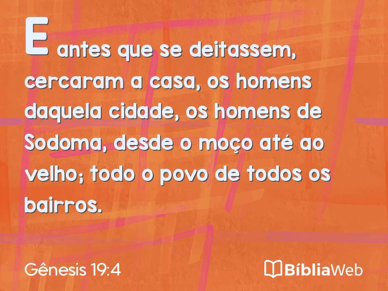 Gênesis 19:4 em imagem para compartilhar