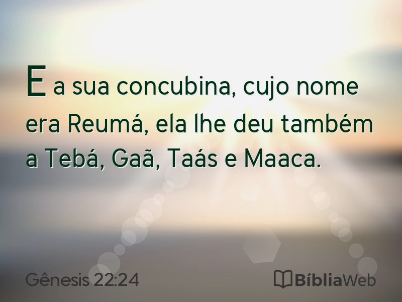 Gênesis 22:24 em imagem para compartilhar