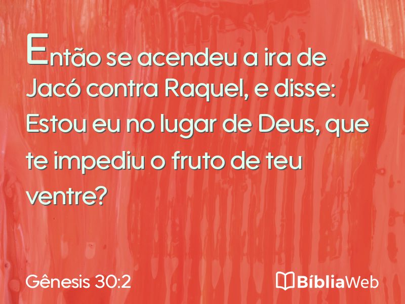 Gênesis 30:2 em imagem para compartilhar