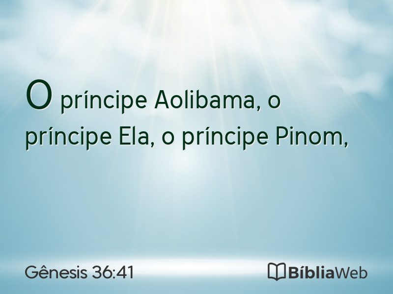 Gênesis 36:41 em imagem para compartilhar