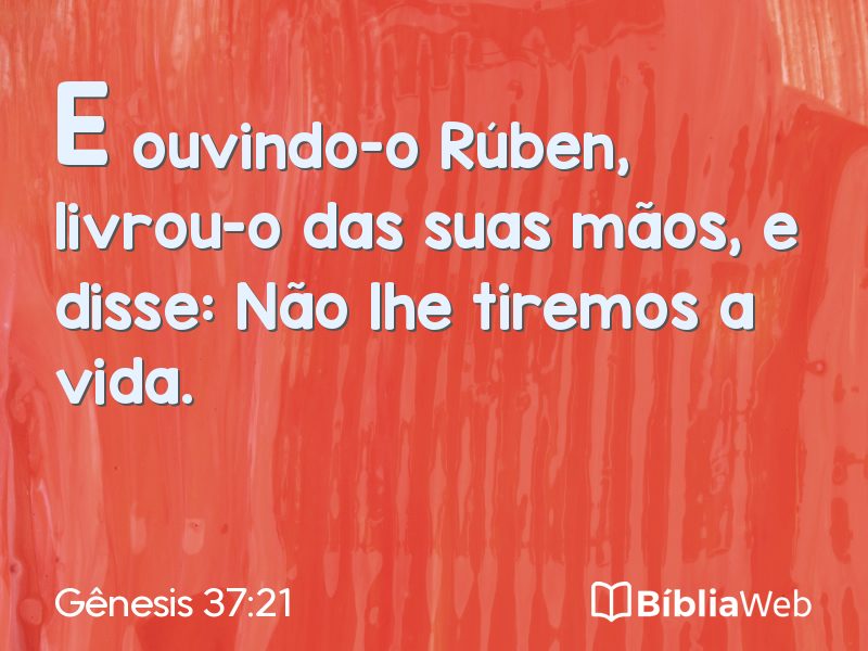 Gênesis 37:21 em imagem para compartilhar