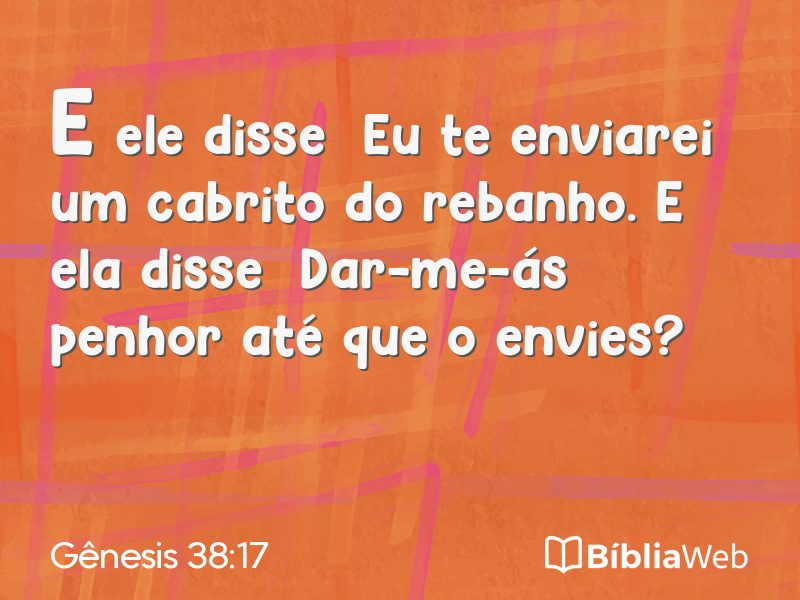Gênesis 38:17 em imagem para compartilhar
