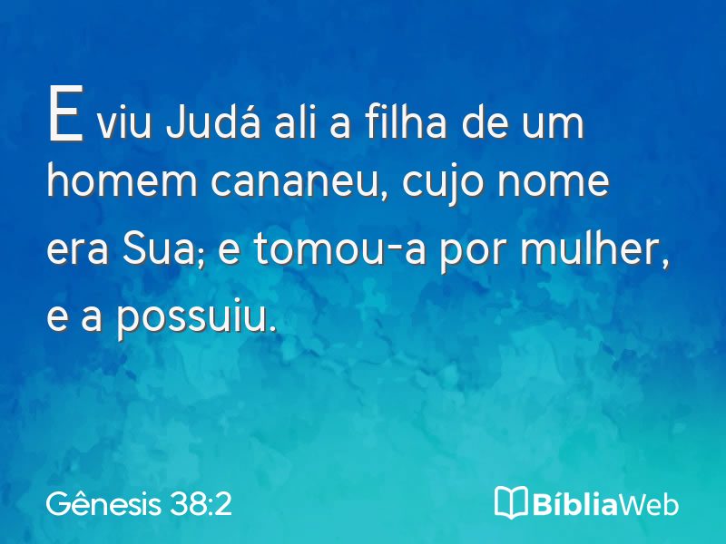 Gênesis 38:2 em imagem para compartilhar