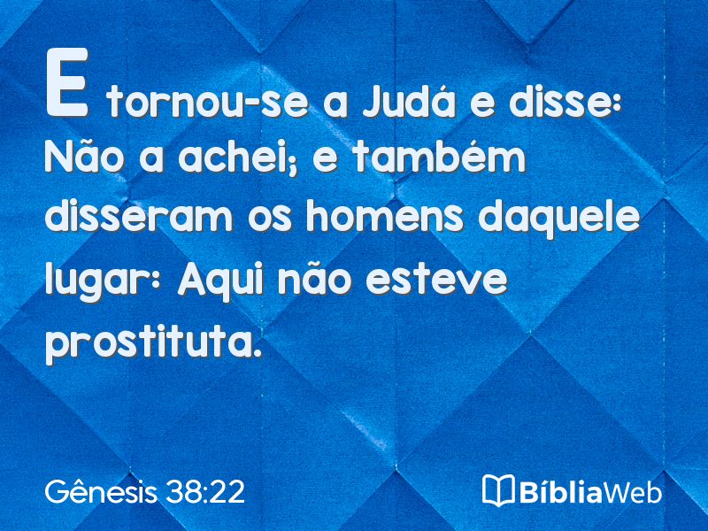 Gênesis 38:22 em imagem para compartilhar