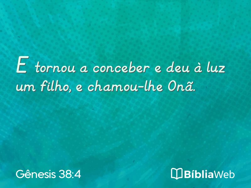 Gênesis 38:4 em imagem para compartilhar