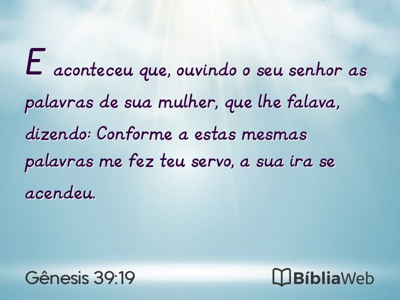 Gênesis 39:19 em imagem para compartilhar