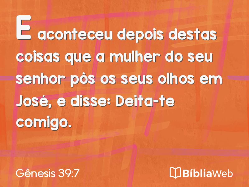 Gênesis 39:7 em imagem para compartilhar